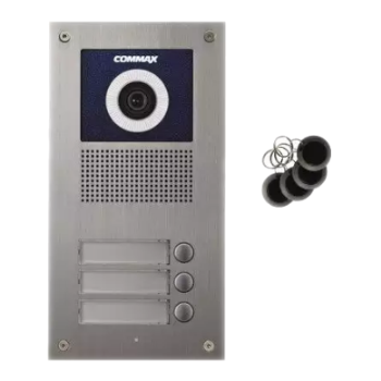 KAMERA COMMAX DRC-3UC/RFID 3 ABONENTÓW 12VDC